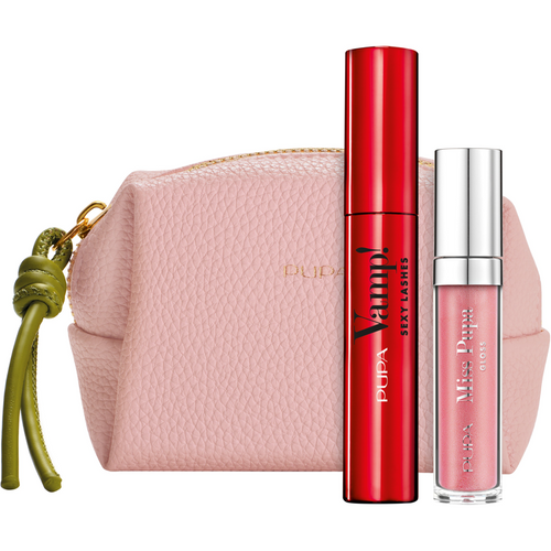 PUPA CONFEZIONE MASCARA VAMP! SEXY LASHES + MISS PUPA GLOSS + MINI POCHETTE