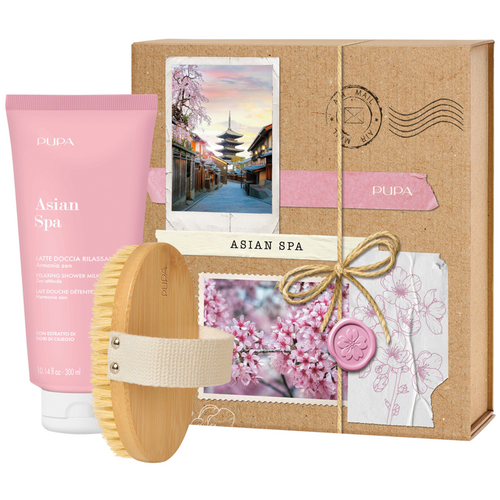 PUPA CONFEZIONE ASIAN GEL DOCCIA 200 ML + SPAZZOLA DRY BRUSH