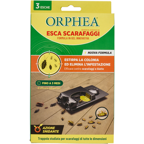 ORPHEA ESCA SCARAFAGGI TRAPPOLA 3 PZ