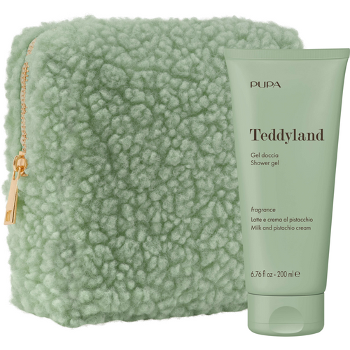 PUPA CONFEZIONE TEDDYLAND GEL DOCCIA LATTE E CREMA AL PISTACCHIO 200 ML + POCHETTE