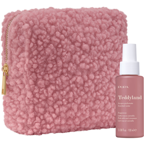 PUPA CONFEZIONE TEDDYLAND ACQUA PROFUMATA LATTE DI ROSA E CANNELLA 100 ML + POCHETTE