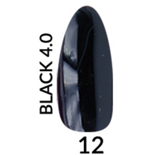 LAYBA SMALTO GEL GUMEFFECT COLOUR N.12 BLACK 4.0