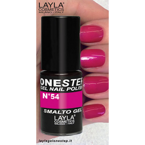 LAYLA SMALTO GEL ONE STEP N.54 KISS MY MAGENTA