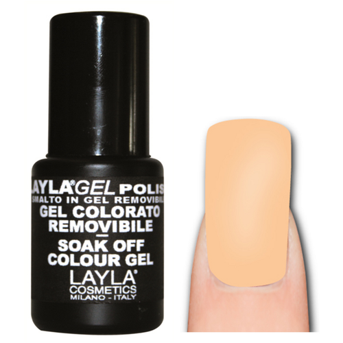LAYLA SMALTO IN GEL COLOR REMOVIBLE LIGHT FLUO ORANGE 171