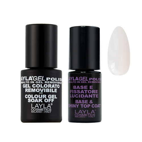 LAYLA SMALTO IN GEL COLOUR REMOVIBLE N22 + BASE & TOP 5 ML