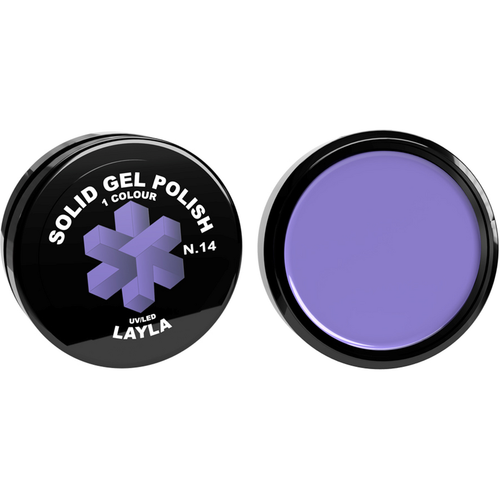 LAYLA SMALTO SOLID GEL N.14 ELECTRA VIOLET
