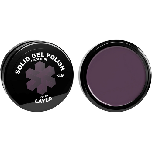 LAYLA SMALTO SOLID GEL N.9 VIOLET NOIRE