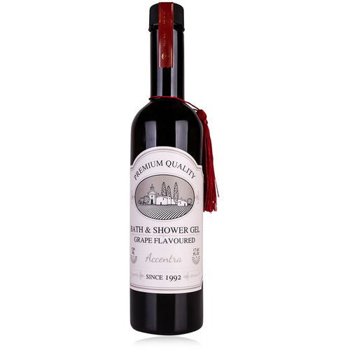 ACCENTRA GEL BAGNODOCCIA AL VINO ROSSO PROFUMAZIONE UVA 530 ML