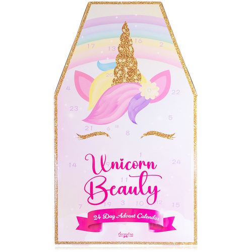 ACCENTRA CALENDARIO DELL'AVVENTO UNICORN BEAUTY. SCATOLA 24x3x44 CM