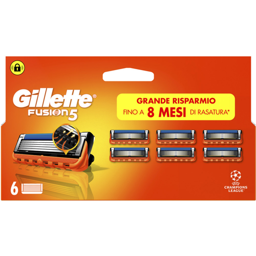 GILLETTE FUSION 5 RICARICA 6 PEZZI