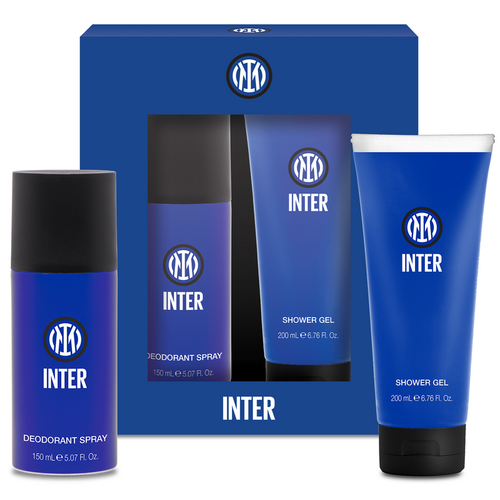 INTER COFANETTO DEODORANTE 150 ML + SHOWER GEL 200 ML