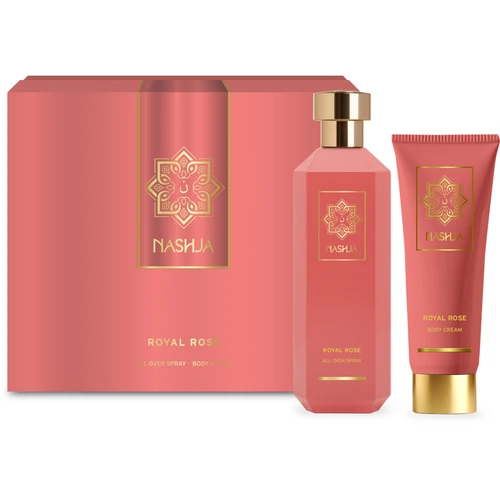 NASHJA ROYAL ROSE COFANETTO ALL OVER SPRAY 150 ML + BODY LOTION 100 ML