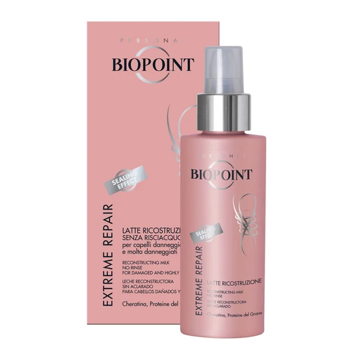 BIOPOINT EXTREME REPAIR LATTE RICOSTRUZIONE SENZA RISCIACQUO PER CAPELLI DANNEGGIATI 125 ML