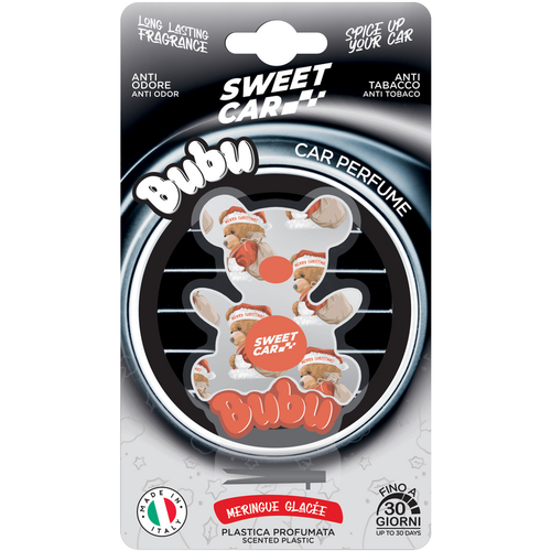 SWEET CAR PROFUMATORE AUTO IN PLASTICA MERINGUE GLACEE