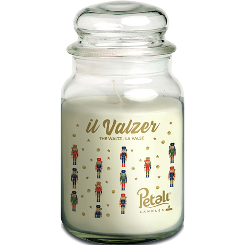 PETALI CANDLES NATALE IL VALZER GIARA GRANDE 100H 510 grammi 