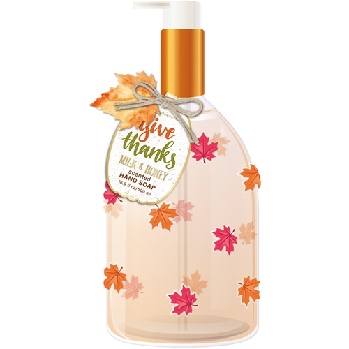TRI COASTAL COLLEZIONE HALLOWEEN SAPONE FOGLIE IN RILIEVO 500 ML