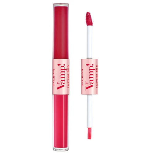 PUPA VAMP! LASTING DUO ROSSETTO LIQUIDO E GLOSS N.07 IMMORTAL SCARLET