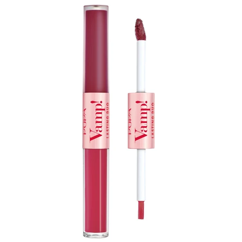 PUPA VAMP! LASTING DUO ROSSETTO LIQUIDO E GLOSS N.08 UNDYING MULBERRY