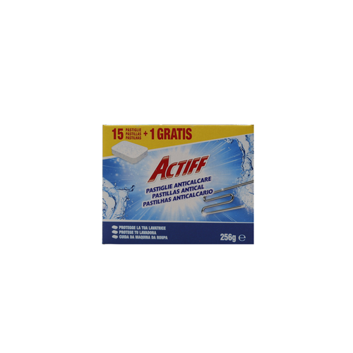 ACTIFF PASTIGLIE ANTICALCARE PER LAVATRICE 16 PZ
