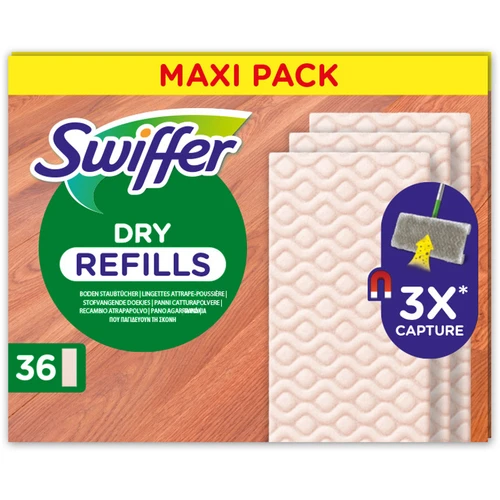 SWIFFER DRY CATTURAPOLVERE 36 PANNI LEGNO