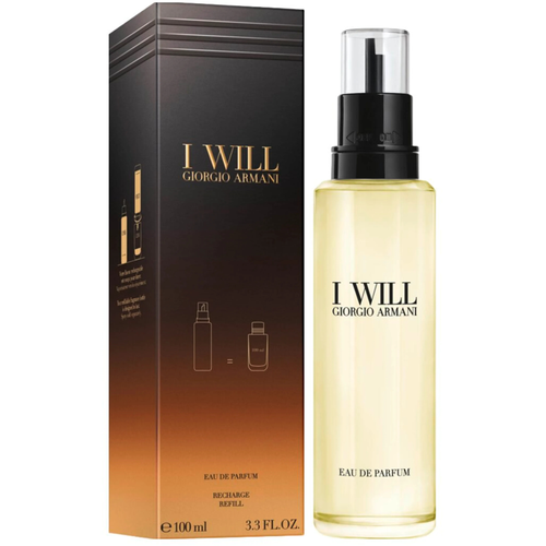 ARMANI I WILL UOMO EDP 100 ML REFILL