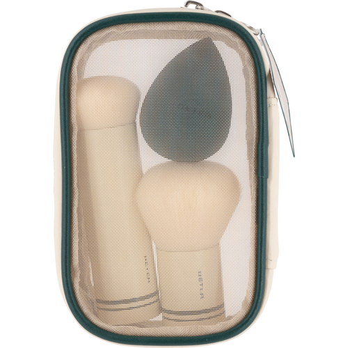 BETER POCHETTE CON 2 PENNELLI + SPUGNA MAKE UP
