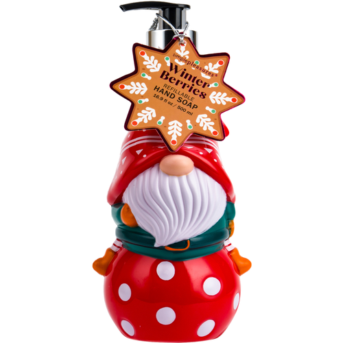 TRI COASTAL NATALE SAPONE MANI SAGOMA GNOMO 500 ML 