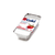 CUKI VASCHETTE ALLUMINIO CON COPERCHI (R62) PER 2 PORZIONI - 4 PEZZI - LT 0,9 (CM 21.7X11.2X5.4)