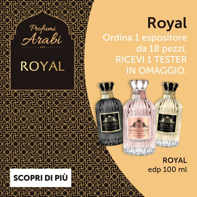 Scopri le fragranze ROYAL