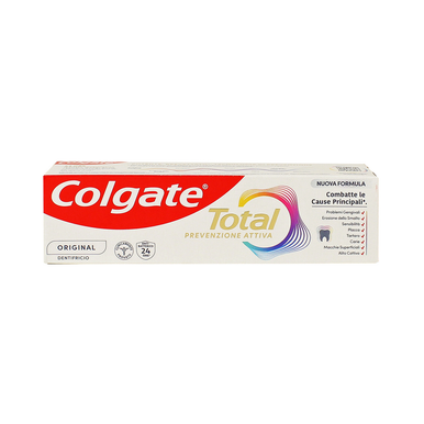 COLGATE DENTIFRICIO TOTAL ORIGINAL, PROTEZIONE 24H 75 ML - Meloni Store