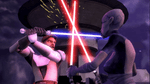 Star Wars Clone Wars Lightsaber Duels, Wii
