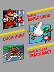 Super Mario Bros Duck Hunt World Class Track Meet, NES