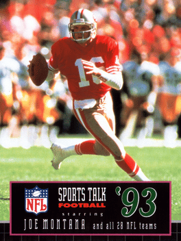 Sports Talk Football '93 Starring Joe Montana, Genesis