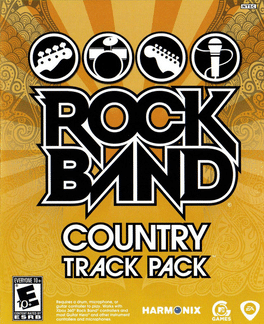 *Rock Band Country Track Pack, PS2