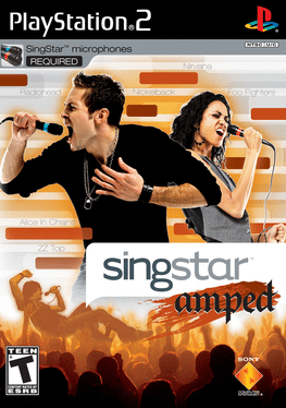 Singstar Amped, PS2
