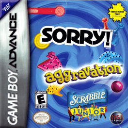 Sorry! / Aggravation / Scrabble Junior, GBA