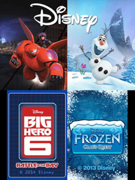 *Frozen & Big Hero 6 Disney 2 Pack, n3DS