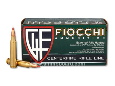 Shop Fiocchi 223 Remington Ammo In Bulk 50 Grain 1000 Rounds
