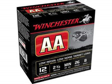 Winchester 12 Gauge Ammunition AA Low Recoil Light Target AA12FL8 2-3/4" 7/8oz #8 Shot 980fps 250 rounds