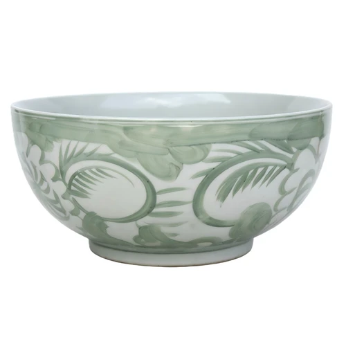 Spring Green Silla Flower Bowl