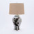 Rusty Brown Twisted Tree Table Lamp