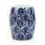 Blue & White Longevity Porcelain Garden Stool