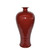 Oxblood Red Prunus Porcelain Floor Vase