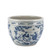 Blue And White Porcelain Pot With Seven Sages of Bamboo Groove