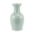 Mint Green Vase With Dish-shaped Mouth