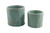 Celadon Porcelain Orchid Pots - 2 Sizes