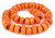 Amber Orange Drum Kenya Cow Bone Beads Per String