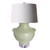 Lion Handle Celadon Crackle Jar Lamp