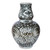 Black Sea Flower Gourd  Vase