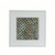 Handpainted Blue & White Porcelain Tile Aluminum Frame Dragon Scales
